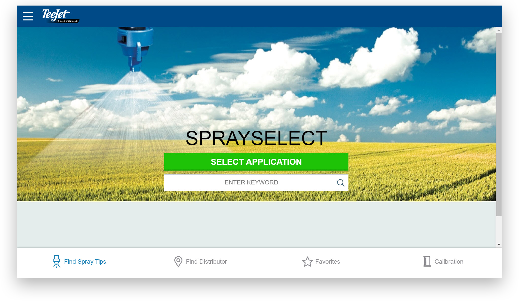 SpraySelect