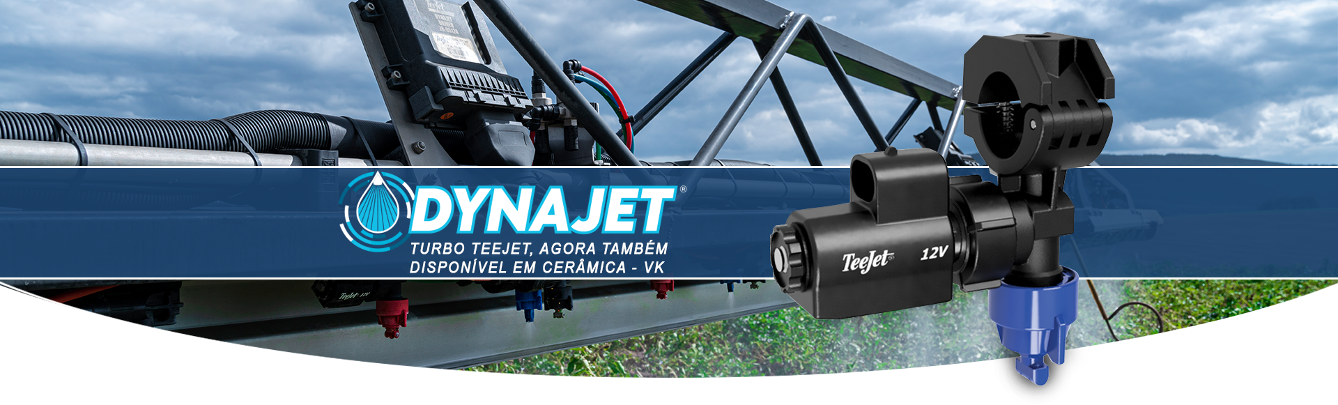 DynaJet® - Turbo TeeJet, agora também disponível em Cerâmica - VK